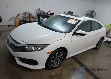2017 Honda Civic Ex z USA, uszkodzony, nr VIN 19XFC2F76HE058196